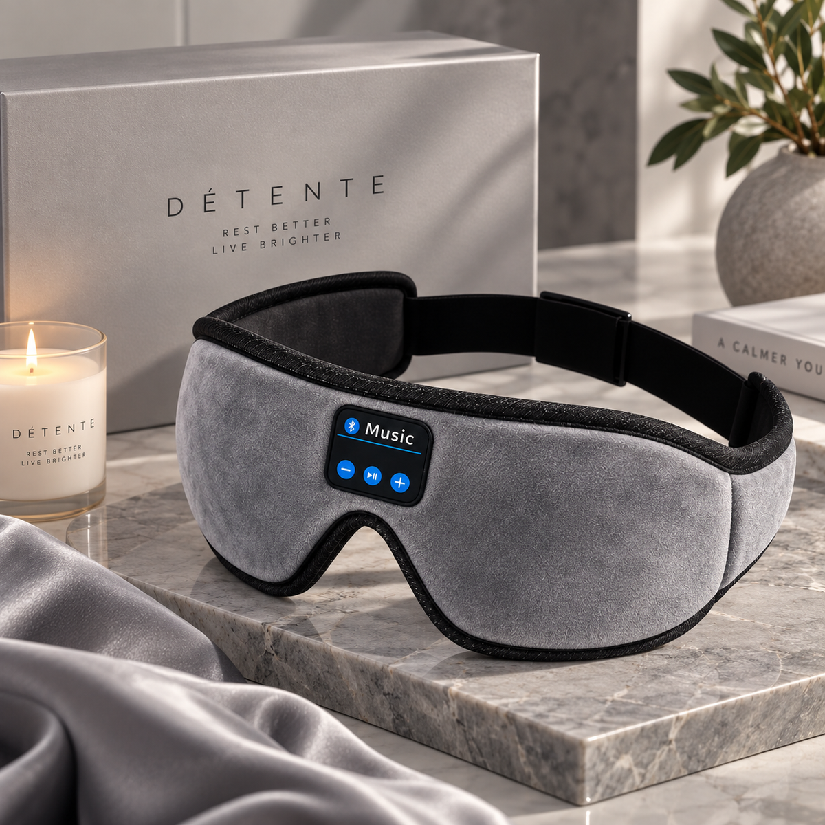 DÉTENTE 3D Bluetooth Sleep Mask